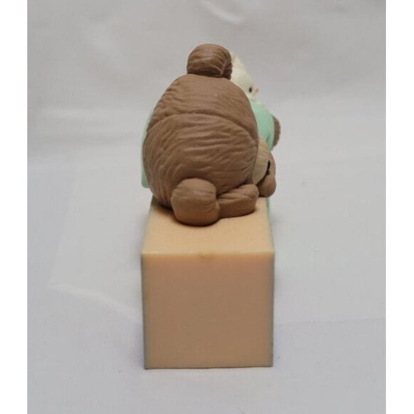 1995 Hallmark Keepsake Ornament GRANDCHILD'S FIRST CHRISTMAS Teddy Bear Sleep - Picture 7 of 16